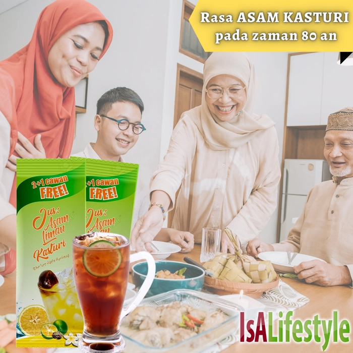 Original Taste of Jus Asam Boi Limau Kasturi Halal Capsule Cup Individual Packaging 金桔酸梅