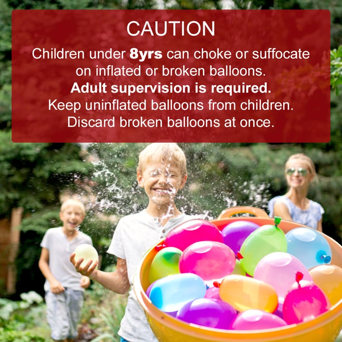 111pcs Water Balloon Bomb Rapid Water Injection Fast Filling Summer Outdoor Water Party Toy