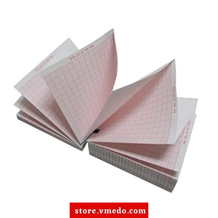 BPL12 Channel ECG Paper Z Fold  (Pack of 100)