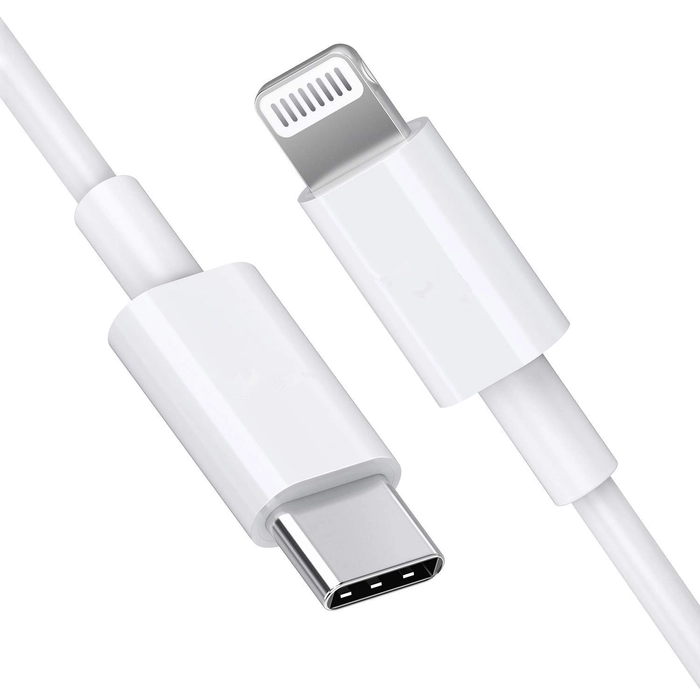 CARGADOR IPHONE 12 PRO MAX USB-C TO LIGHTNING CABLE + CUBO 18W USB