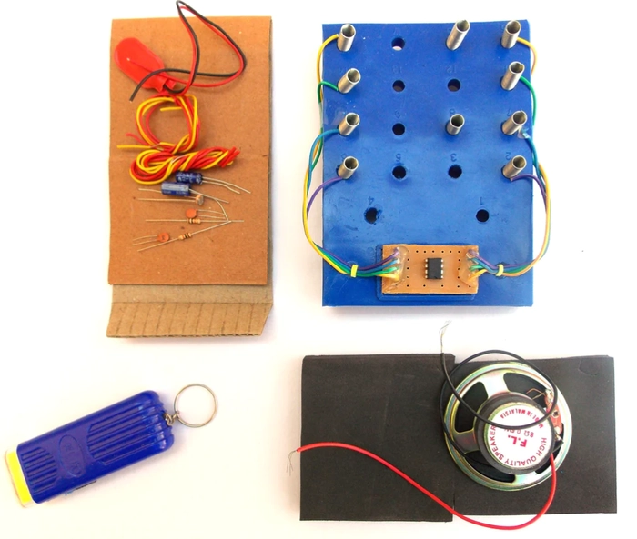 Burglar Alarm - DIY Science Project | IC 555 Based | Soldering not required |Age 10+ Years