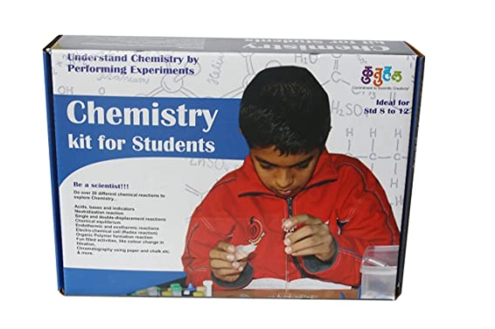 Chemistry Experiment Kit for Students . Do-It-Yourself . Educational Activities Kit