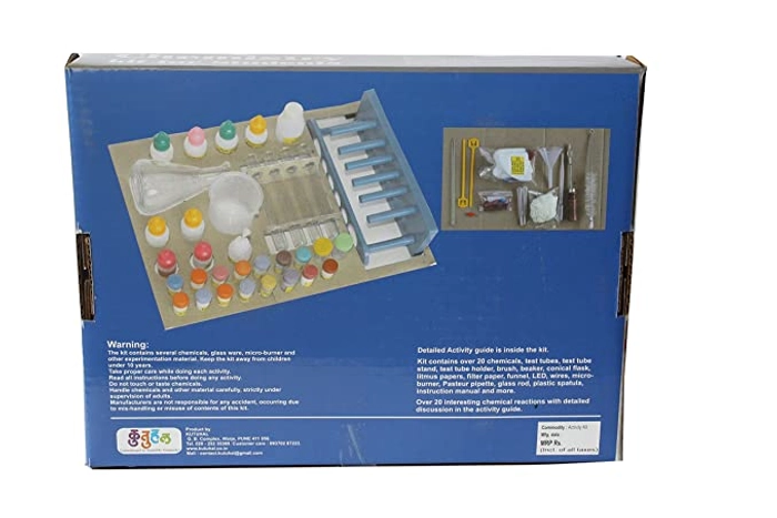 Chemistry Experiment Kit for Students . Do-It-Yourself . Educational Activities Kit