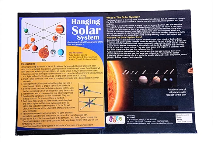 Hanging Solar System - Do-It-Yourself Kit