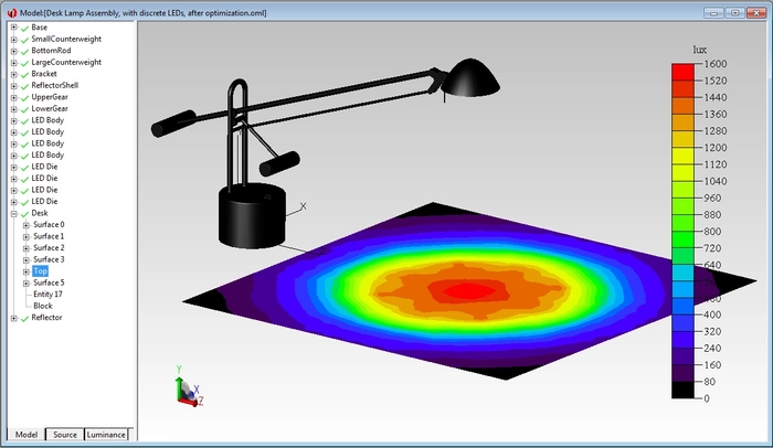 TRACEPRO ILLUMINATION DESIGN SOFTWARE