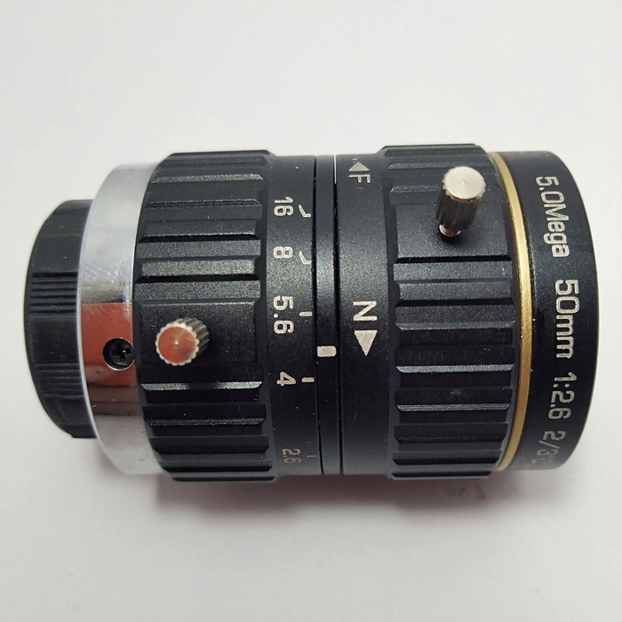 CCTV LENS -50MM-5MP-2/3" Machine Vision