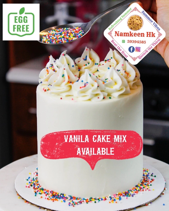 Eggless Vanila Cake Mix