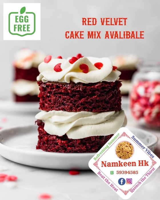 Eggless Red Velvet Cake Mix