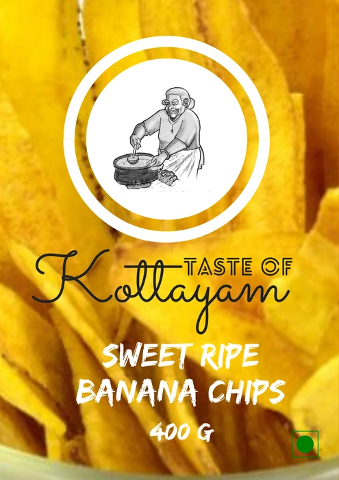 Taste Of Kottayam Sweet Ripe Banana Chips