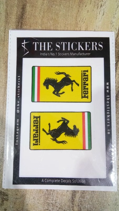 Ferrari Sticker Logo