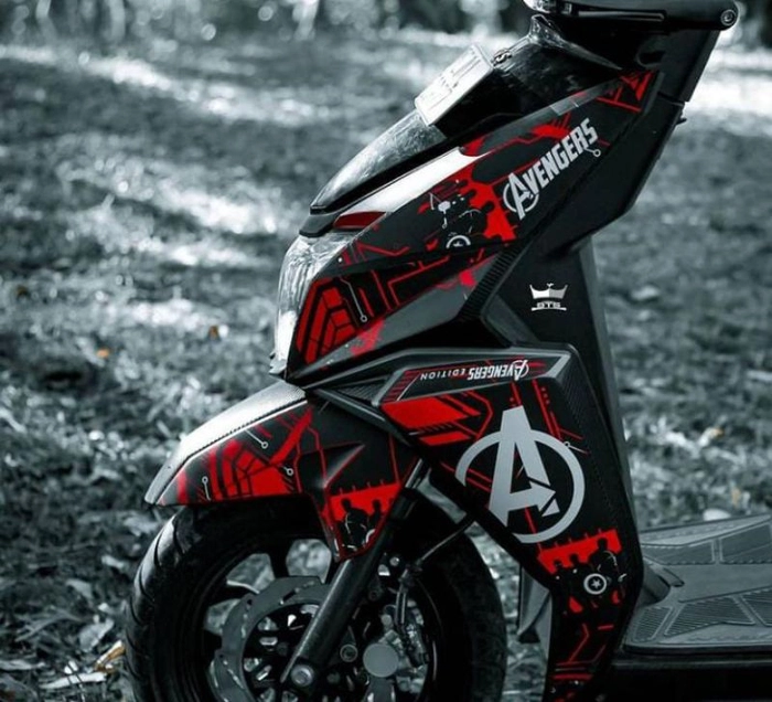 TVS ntorq Full Wrapping