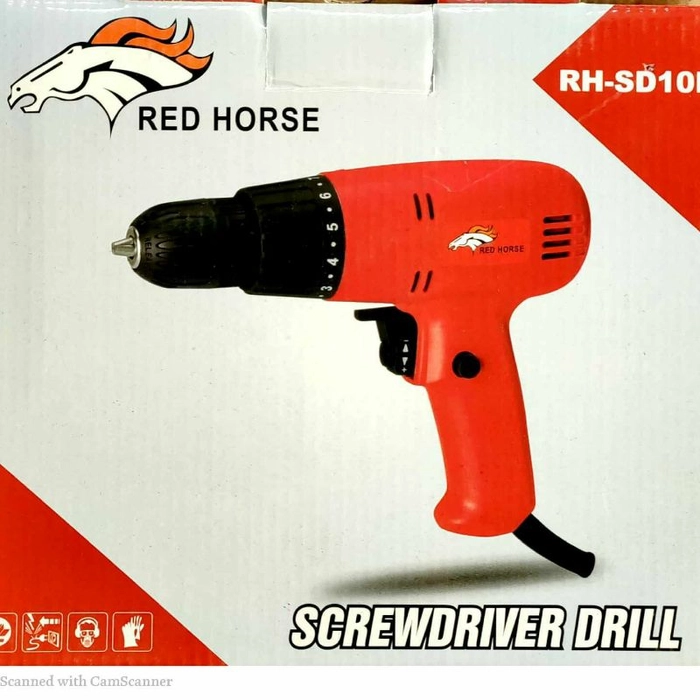 Red horse drill machine price sale