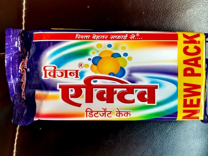 Vision Active Detergent Cake 125 Grams | ₹5