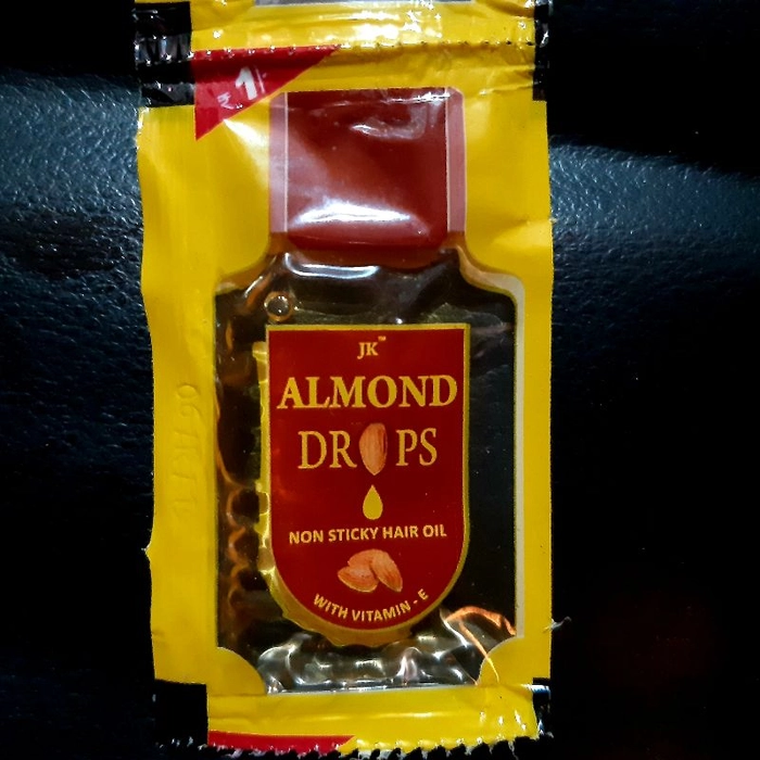 JK Almond Drops Non Sticky Hair Oil 3ml | ₹1