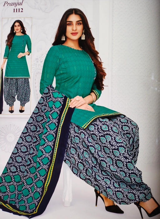 Women's Handloom South Cotton Dress Material & Salwar Suits. Summer  Collection Chudidhar material