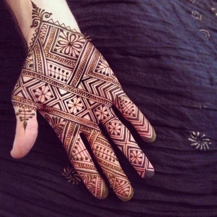 Pin on geometric henna