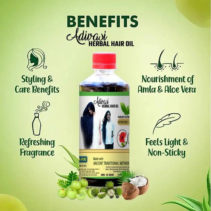 #1 Adivasi Neelambari Herbal Hair Oii
