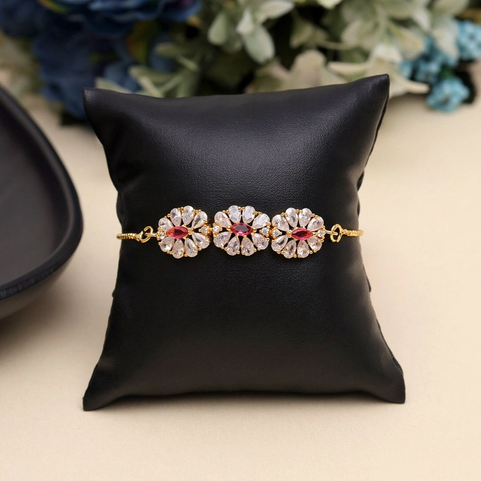 Rani Color American Diamond Bracelet
