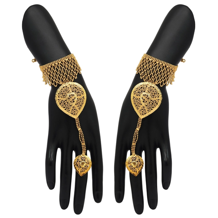 Gold Plated Hathphool