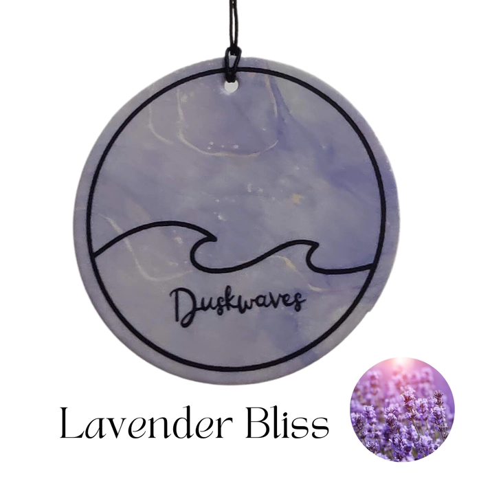 DuskWaves Long-Lasting Eco-Friendly Handmade Car Air Fresheners - Pack of 5 | Hanging Essential Oil-Scented Fresheners