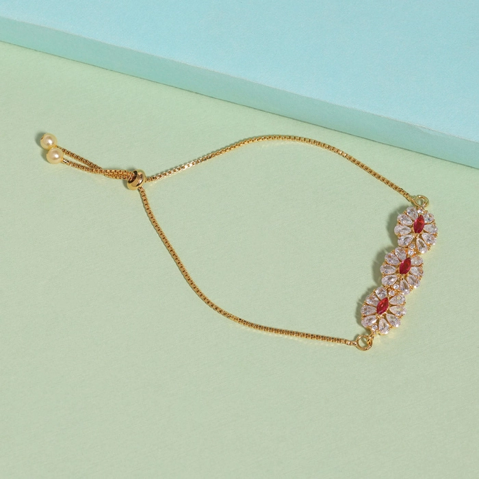 Rani Color American Diamond Bracelet