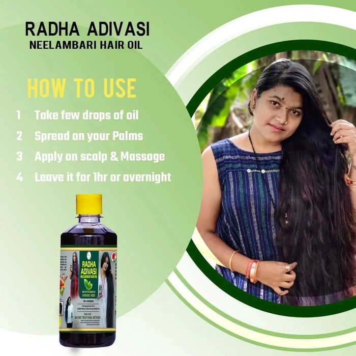 #1 Adivasi Neelambari Herbal Hair Oii