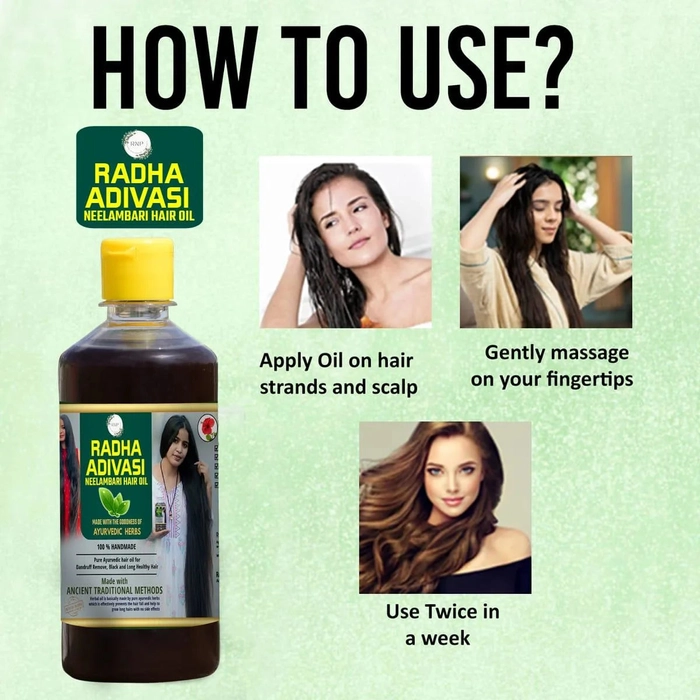 #1 Adivasi Neelambari Herbal Hair Oii