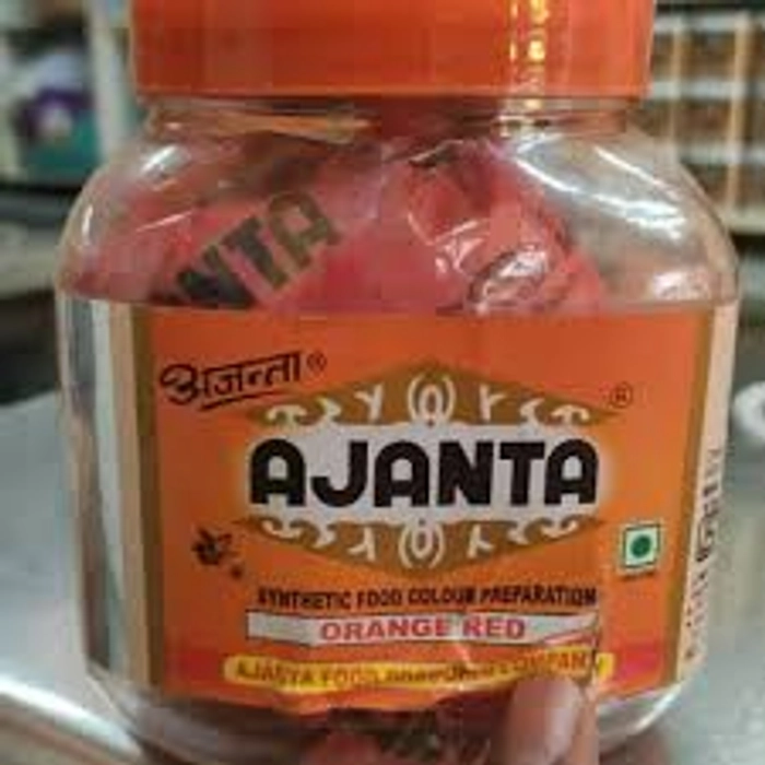 Ajanta Orange Red (Food Colour)-500Grm