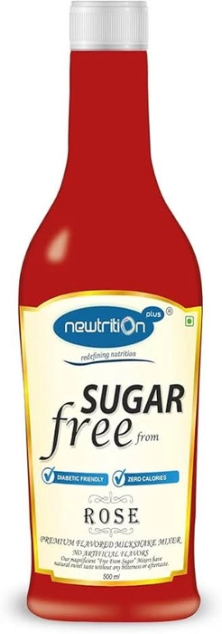 Newtrition Sugar Free Syrup - Rose