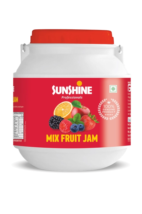 Sunshine Jam Mixed Fruit Delux-4Kg