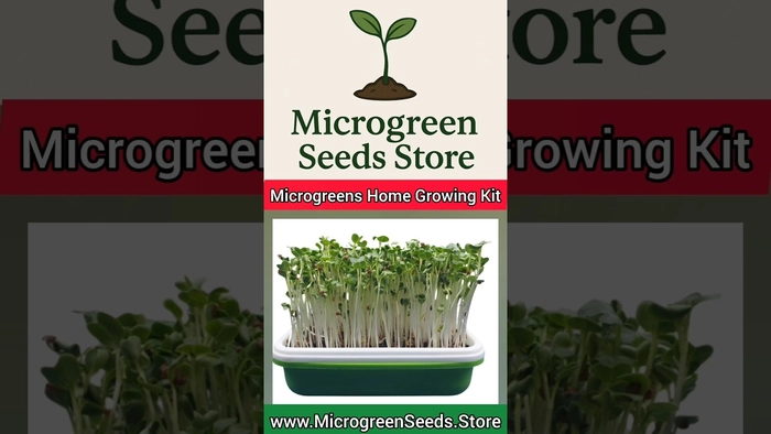 Unique Microgreen Home Growing Kit ( Single Tray Set ) - Free Training in - தமிழ் - English - తెలుగు