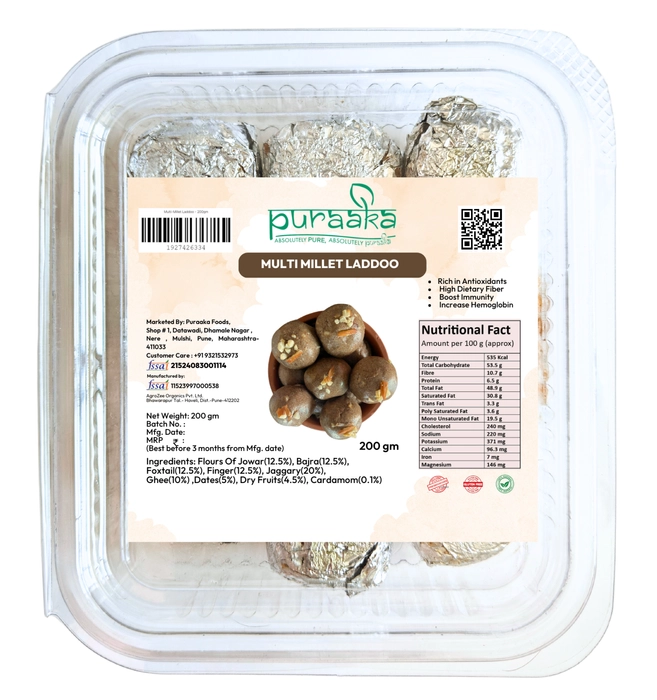 Multi Millet Laddoo - 200gm