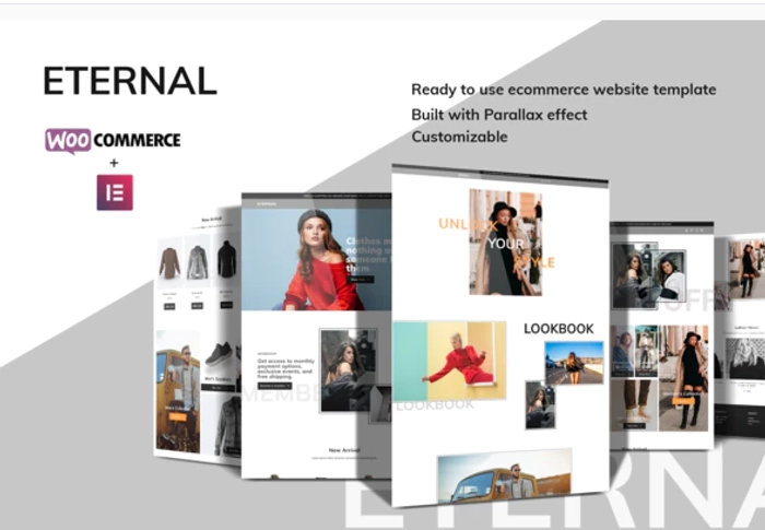 Eternal – Ecommerce Elementor Template Kit