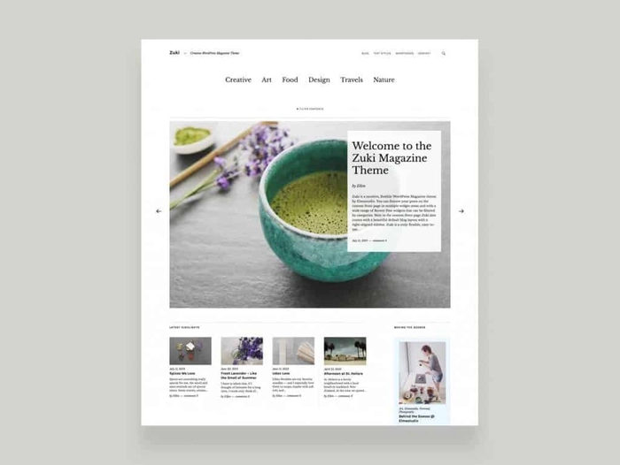 Elmastudio Zuki WordPress Theme 1.1.11