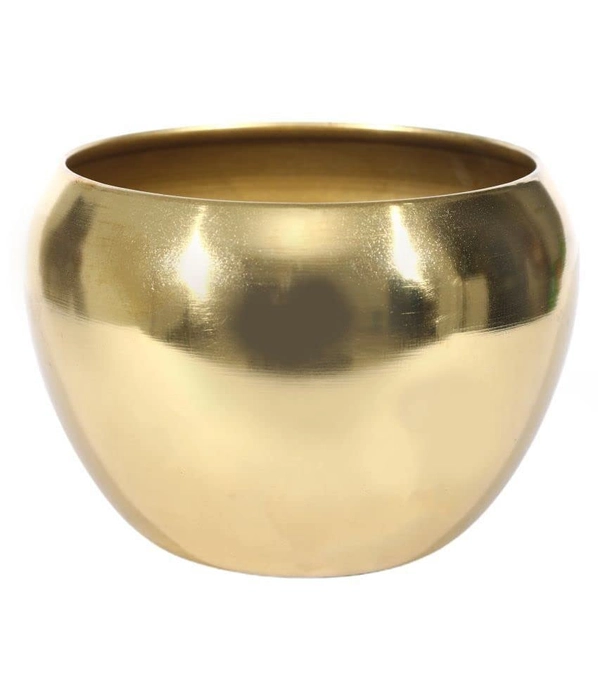 Evergreeness India Electroplated Plants Pots Designer Pots for Indoor/Outdoor Plants, Metal Plant Pots for Living Room, Balcony and Garden Decor (Plant not Included)
