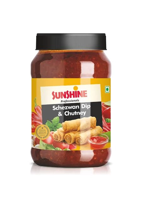 Sunshine Schezwan Chutney-1Kgs Jar