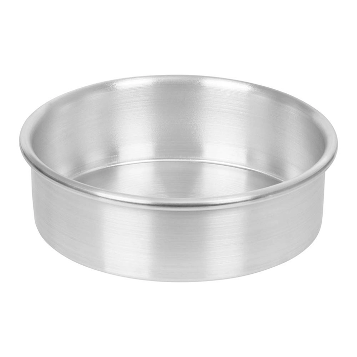 Silver Round Cake Mould Rolex (8In)