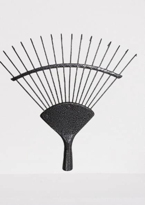 Evergreeness India Leaf RAKE Without Handle with 16 NO Heavy Duty Teeth