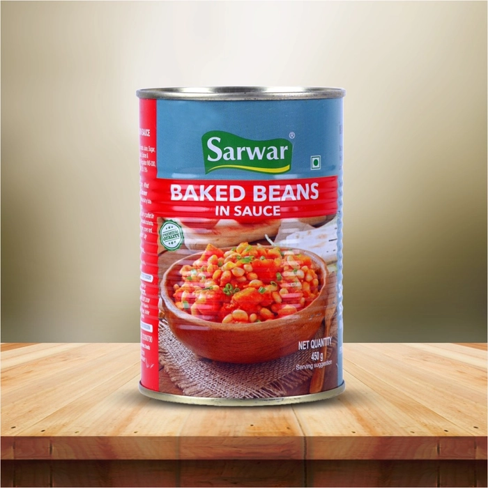 Sarwar Baked Beans In Tomato Sauce-450Grm