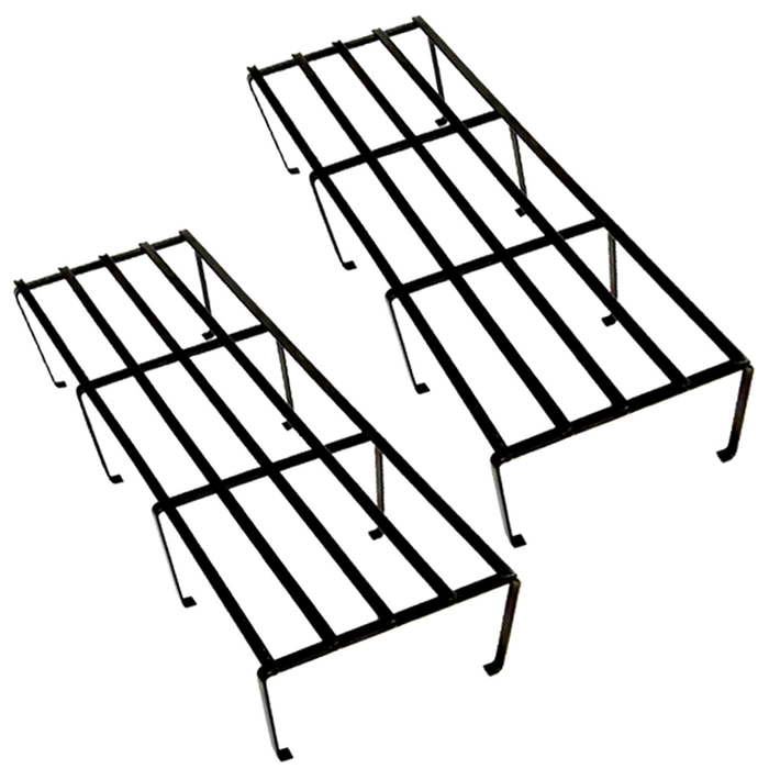 Evergreeness India Plant Stand/Pot Stand Heavy Duty Iron. Ideal Pot Stands for Plants in Balcony, Home Decor, Indoor and Outdoor Use Gamla Stand (Pack of 2)