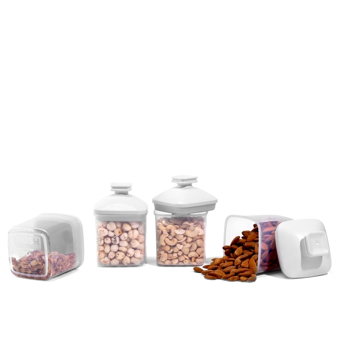 Castlefit Kitchen Containers 500 ml (Set of 4) White