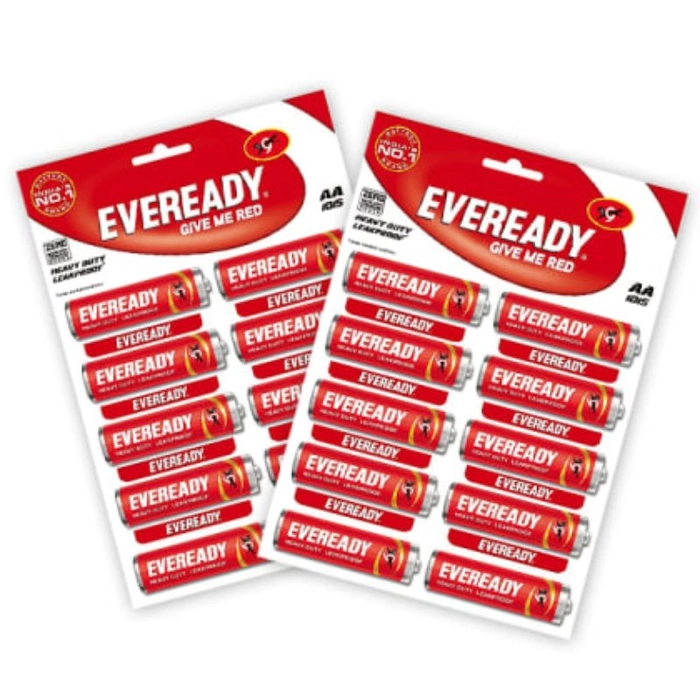 Eveready Red AA