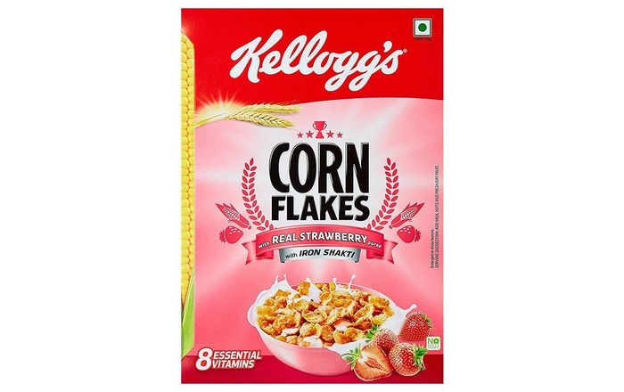 Kellogg's Corn Flakes Strawberry Pure 575 Gram