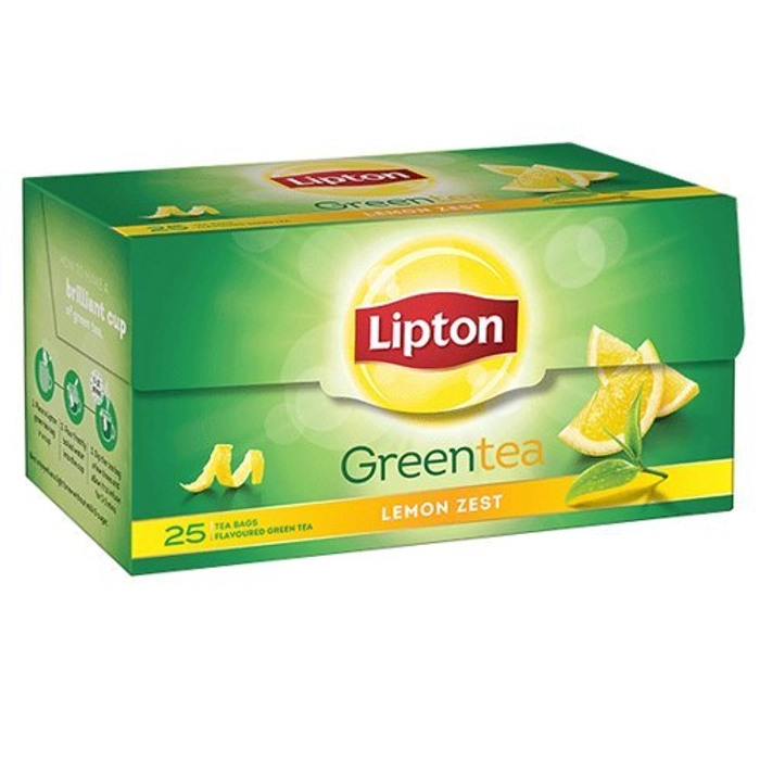 Lipton Green Tea Bag Lemon Zest 25 bags