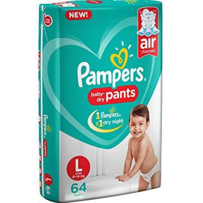 Pampers Pants L 64