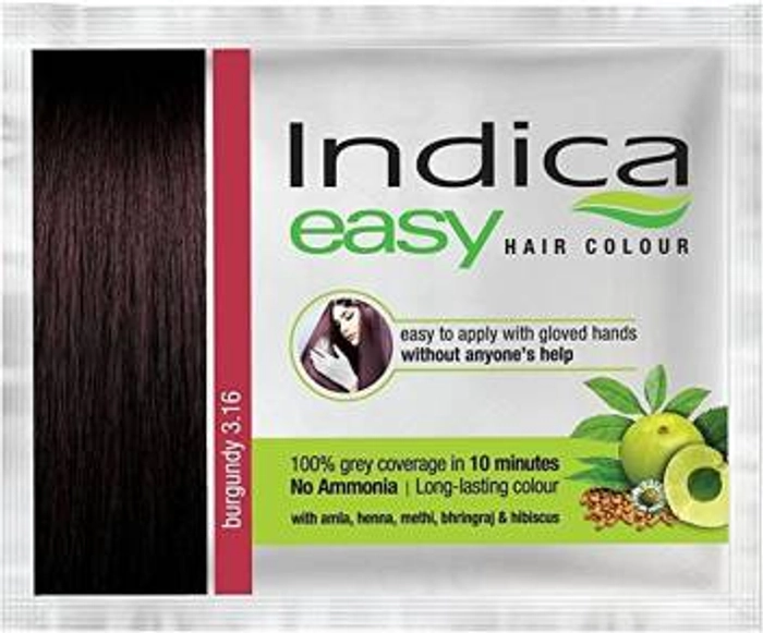 Godrej Indica Easy 3.16 Shampoo based Burgundy