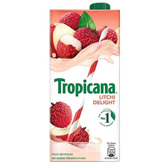Tropicana Litchi Delight Juice 1 Litre