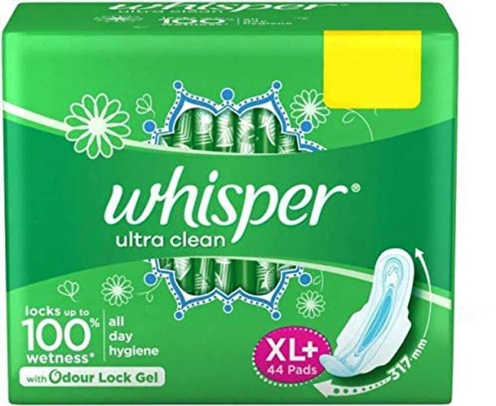 Whisper Ultra Clean XL Wings 44pc