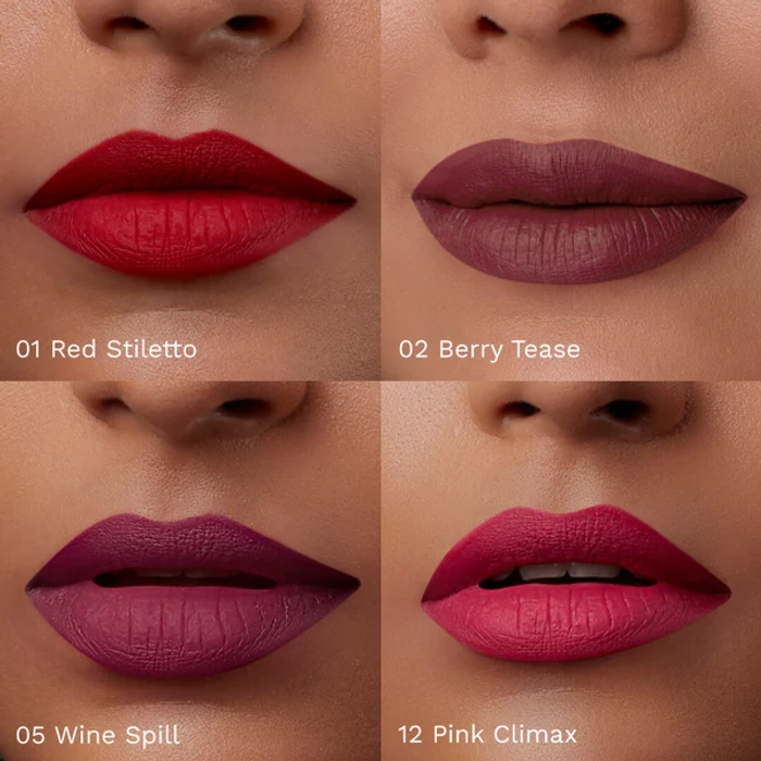 Matte Me Up! Liquid lipstick 4 in 1 pack (minis)