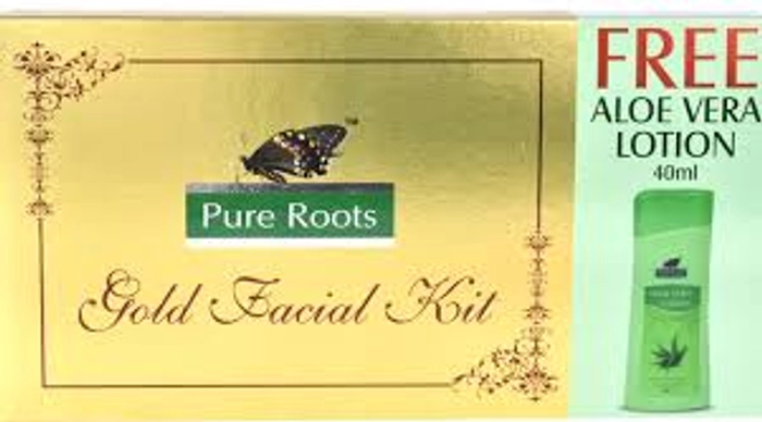 Pure roots Gold Facial Kit